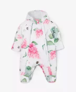 Комбинезон утепленный плащевой мультицвет для девочек Gulliver (80-48)