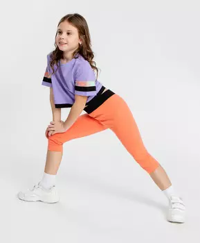 Велосипедки коралловые для девочки Button Blue (164)
