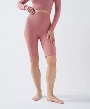 Велосипедки облегающие для женщины розовые Jumkey