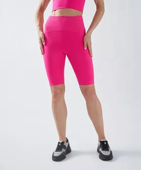 Велосипедки с поясом на резинке для женщины цвета фуксии Jumkey (48 (L))