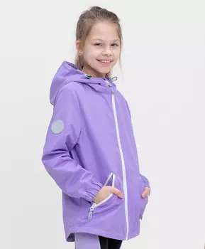 Ветровка с мембраной сиреневая Button Blue (104)