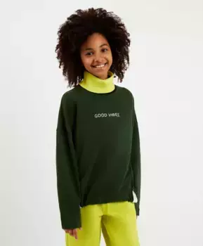 Водолазка цвета хаки Gulliver (170)