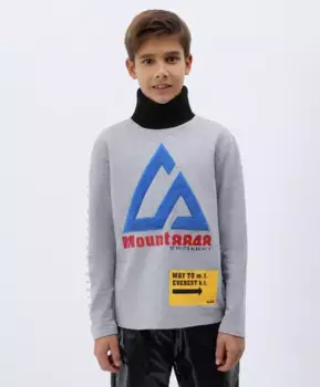 Водолазка меланжевая с декоративными деталями Gulliver (164)