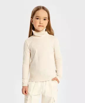 Водолазка с длинным рукавом молочная детская Button Blue (116)