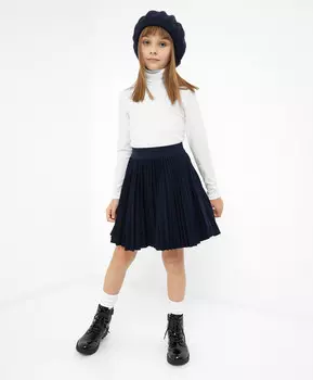 Водолазка трикотажная белая для девочки Gulliver (170)