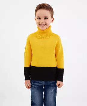 Водолазка вязаная желтая Gulliver (128)