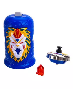 Волчок с пусковым механизмом и колпачком "Огненный Лев" Спинфайтеры