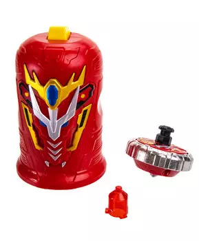 Волчок с пусковым механизмом и колпачком "Огненный Дракон" Спинфайтеры