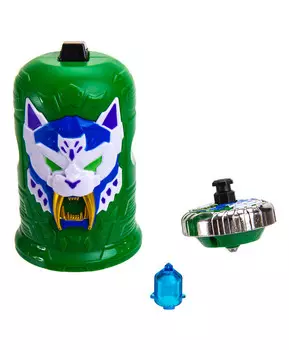 Волчок с пусковым механизмом и колпачком "Повелитель Клинков" Спинфайтеры