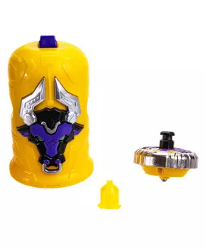 Волчок с пусковым механизмом и колпачком "Яростный Бык" Спинфайтеры