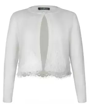 Вязаная кофта с кружевом Gulliver (92)