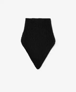 Вязаный снуд черный GLVR