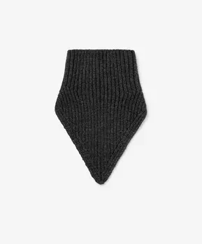 Вязаный снуд серый GLVR