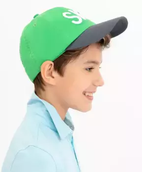 Зеленая бейсболка Button Blue (50-52)