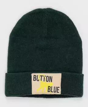 Зеленая шапка Button Blue (50)