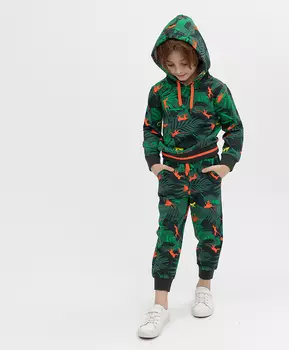 Зеленые брюки Button Blue