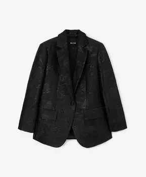 Жакет из парчи черный GLVR (M)