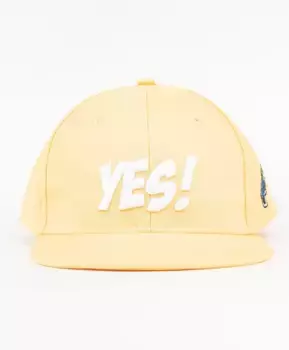 Желтая бейсболка для девочки Button Blue (50-52)