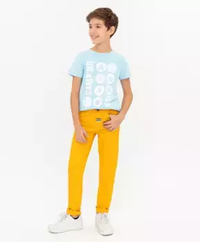Желтые брюки Button Blue (104)