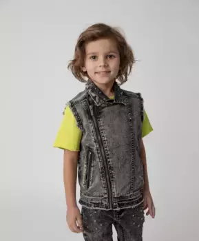 Жилет джинсовый Gulliver (116)