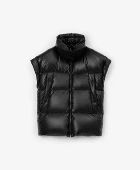 Жилет оверсайз черный GLVR (S)