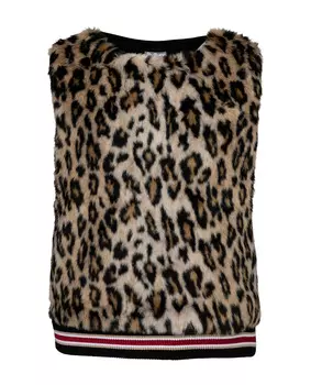 Жилет с леопардовым принтом Gulliver