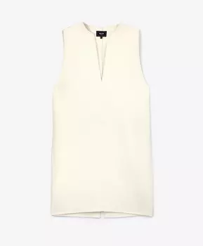 Жилет-сарафан оверсайз белый GLVR (M)