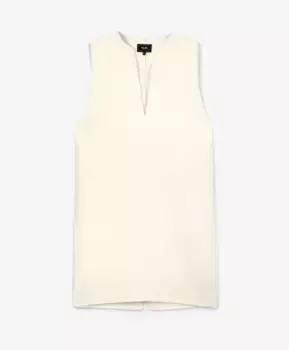 Жилет-сарафан оверсайз белый GLVR (S)