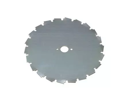 20 долотообразных зубьев