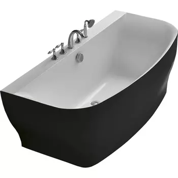 Акриловая ванна BelBagno BB74-NERO