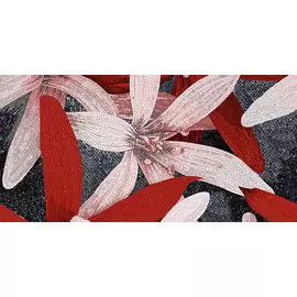 April Декор 1 бордо 25х50