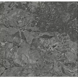 Brecia Adonis Dark Керамогранит темно-серый 60x60 глянцевый