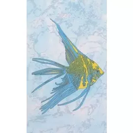 Бриз Декор желтая рыба (D403aAR8) 20х33