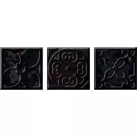 Bulevar Altair Black Taco Вставка 100x100 мм/48