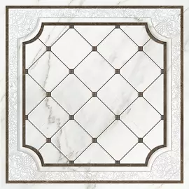 Capella напольная вставка белая (CP6R052DT) 42x42