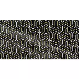 Crystal Fractal Декор чёрный 30х60