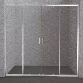 Душевая дверь BelBagno UNIQUE-BF-2-150/180-P-Cr