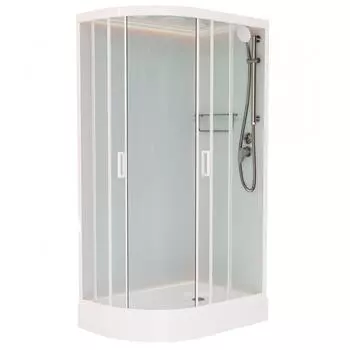 Душевая кабина Frank F411R White 110х80