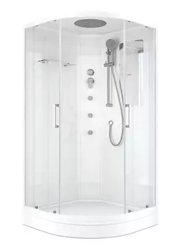 Душевая кабина TEUER Crystal D10-25, 100x100 см