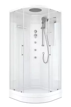 Душевая кабина TEUER Crystal D90-25, 90x90 см