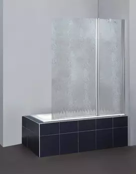 Душевая шторка на ванну BelBagno SELA-V-11-120/140-Ch-Cr-L