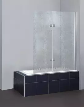 Душевая шторка на ванну BelBagno SELA-V-21-120/140-Ch-Cr-L