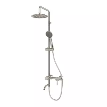 Душевая система Dorff Logic D0703000SS, нержавеющая сталь