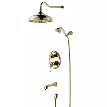 Душевая система Lemark Brava LM4722G