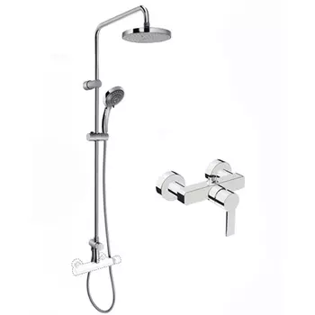 Душевая система VitrA System Rain A49234EXP