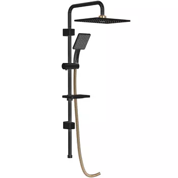 Душевой гарнитур Shouder Alma 9012617 черный / золото