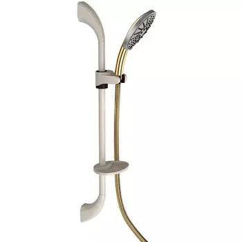 Душевой гарнитур Shouder Gamma 8022516 слоновая кость / золото