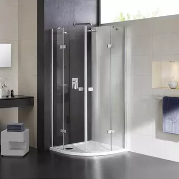 Душевой уголок Cezares Crystal-S-R-2-80-C-Cr