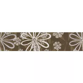 Euforia Brown Kwiatek 1 Бордюр (U-EUF-WBH111) 8х35