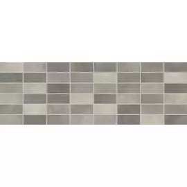 Fiori Grigio Декор мозаика темно-серая 1064-0048/1064-0103 20х60